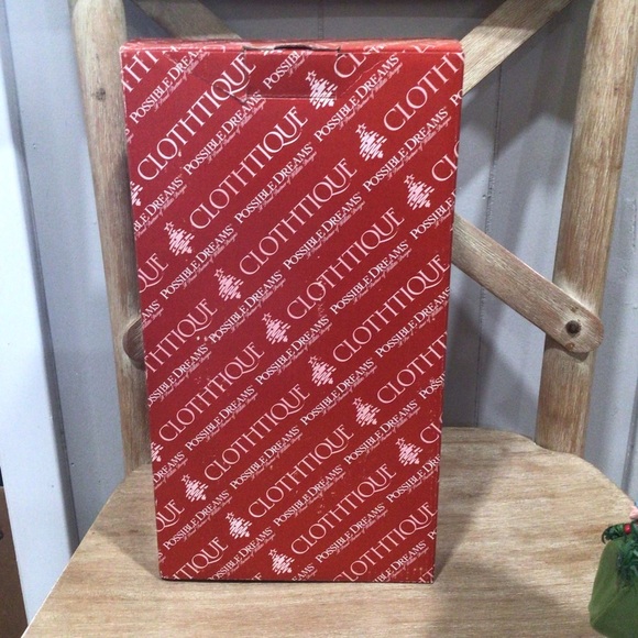 Possible Dreams Clothtique Rocking Horse Wishes Santa Christmas Figurine Decor - Picture 11 of 12